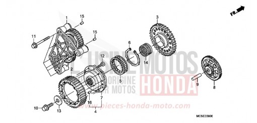 STARTING CLUTCH ST1300A8 de 2008